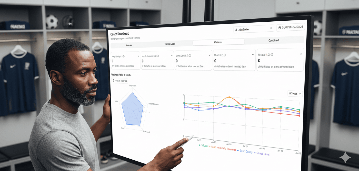 Wellness tracking software guide cover for coach-first monitoring features.